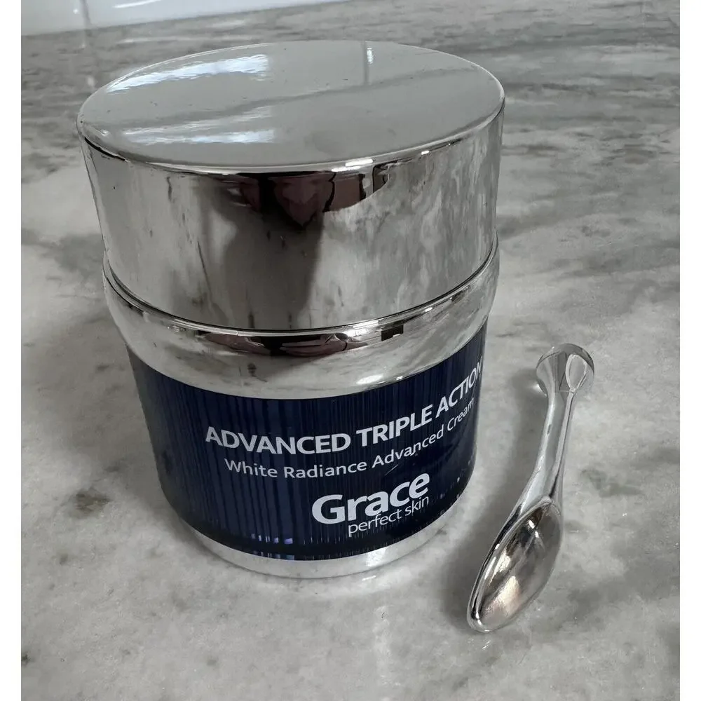 New Grace Advanced Triple Action White Radiance Cream 2 Fl Oz - Picture 5 of 7